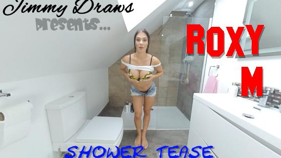 Roxy M, Shower Tease VR porn with Anastasia Brokelyn from JimmyDraws