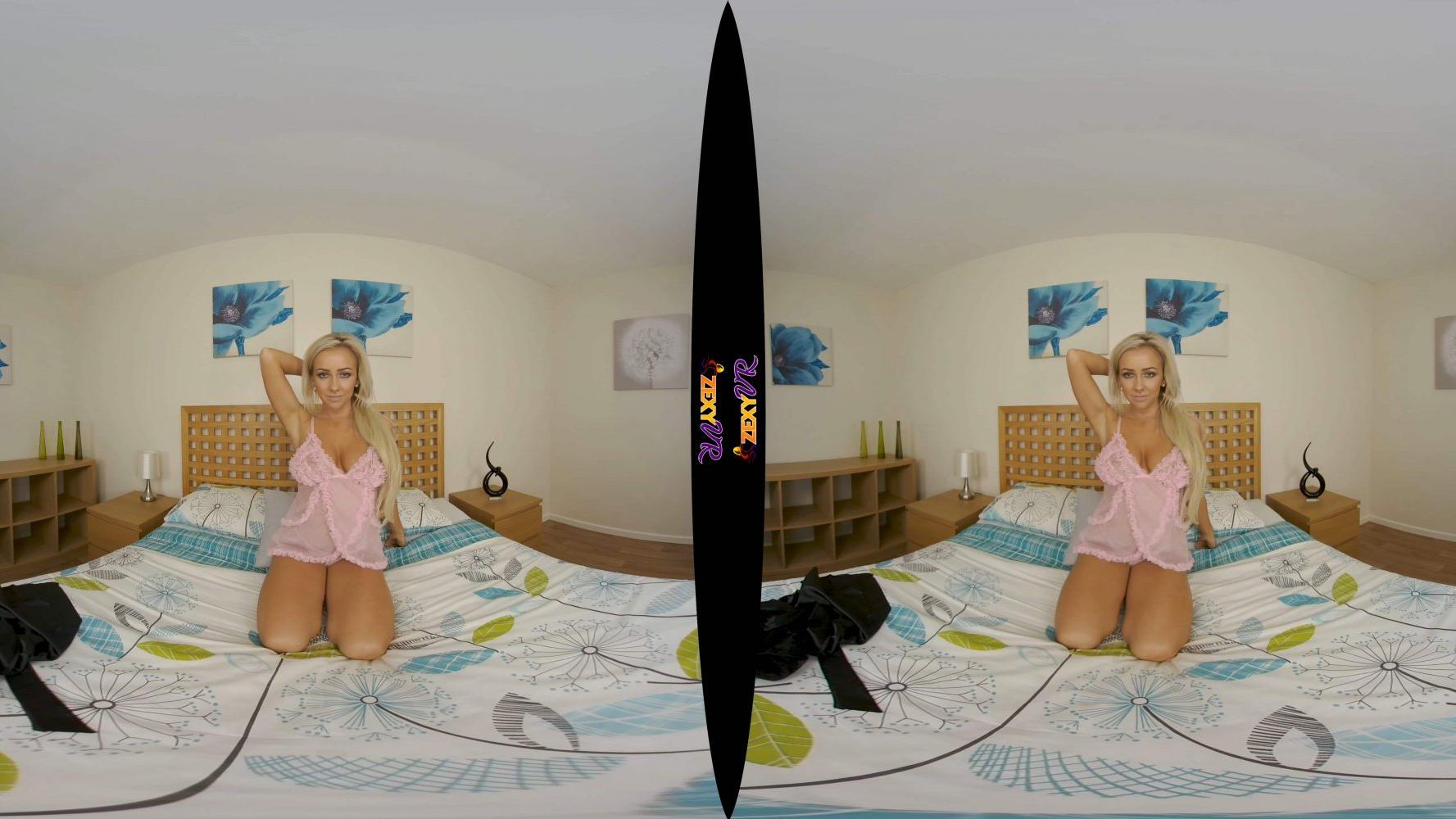 Bethany Morgan is stark naked in your bed VR porn with Bethany Morgan from ZexyVR