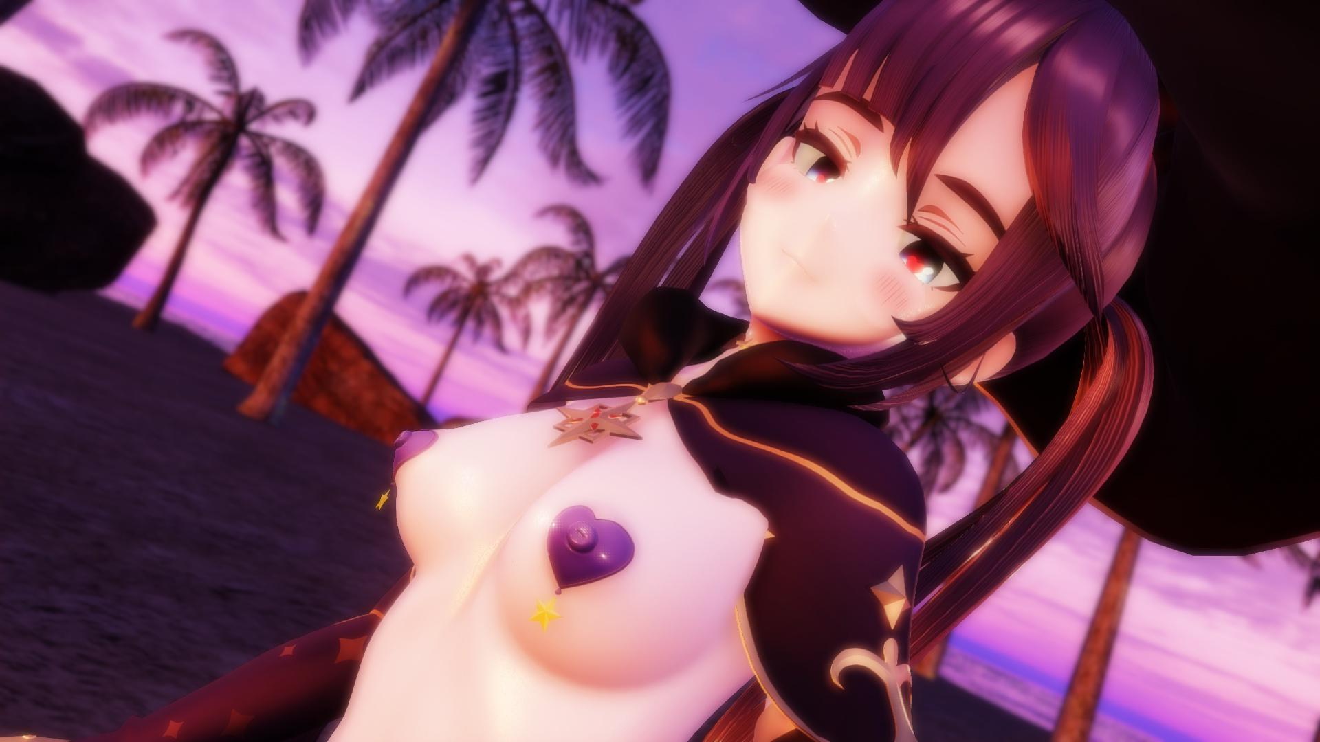 Genshin Impact – Mona Beach Sunset Ride (A XXX Parody) VR porn with  from Lewd FRAGGY