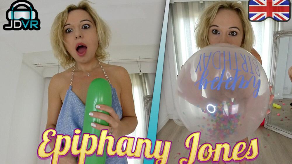 Epiphany Jones, Balloon Popping with B2P VR porn with  from JimmyDraws