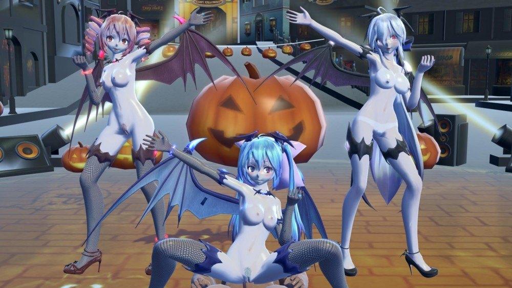 Sex & Dance – Vocaloid – Happy Halloween (A XXX Parody) VR porn with  from Lewd FRAGGY