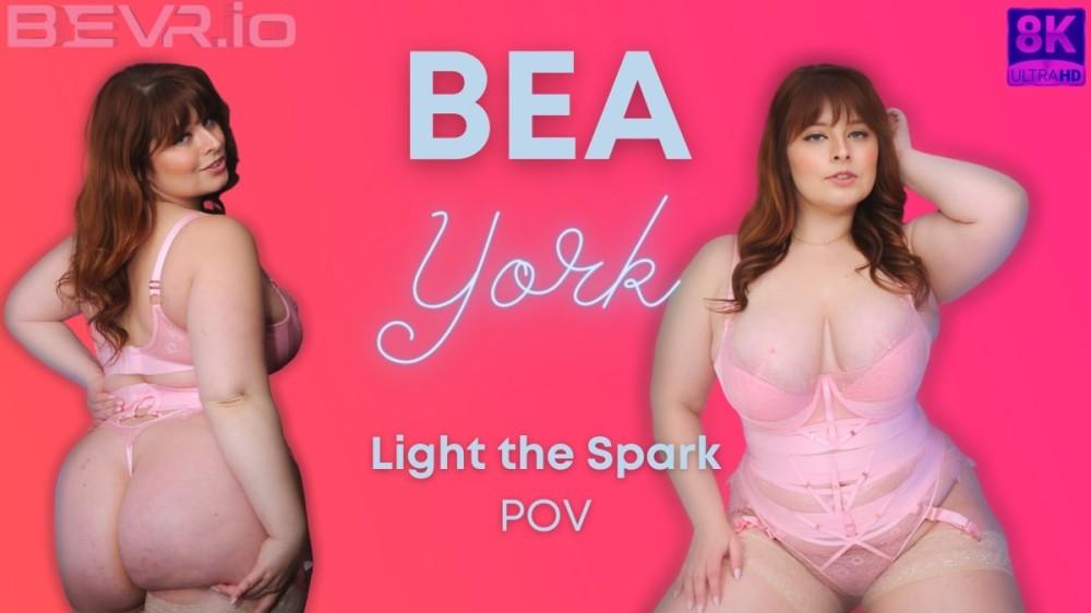 Light the Spark VR porn with %models_name% from Blush Erotica VR studio