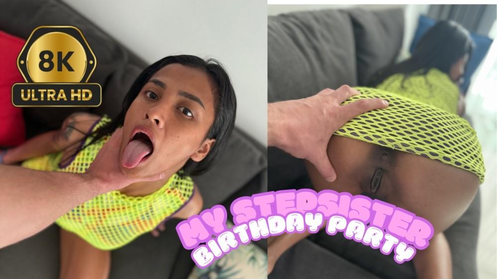 My Stepsister Birthday Party VR porn with  from TommyStone