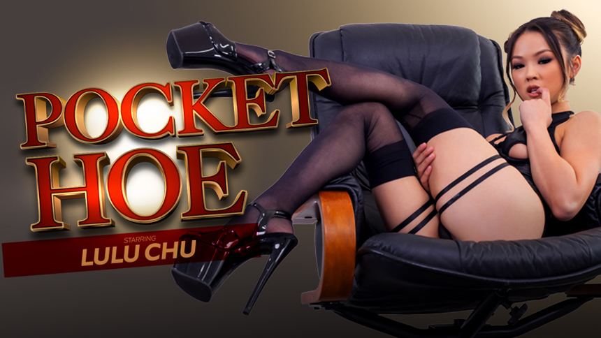 Your Asian hottie in heels exploits your boner VR porn with Lulu Chu from VR Conk studio