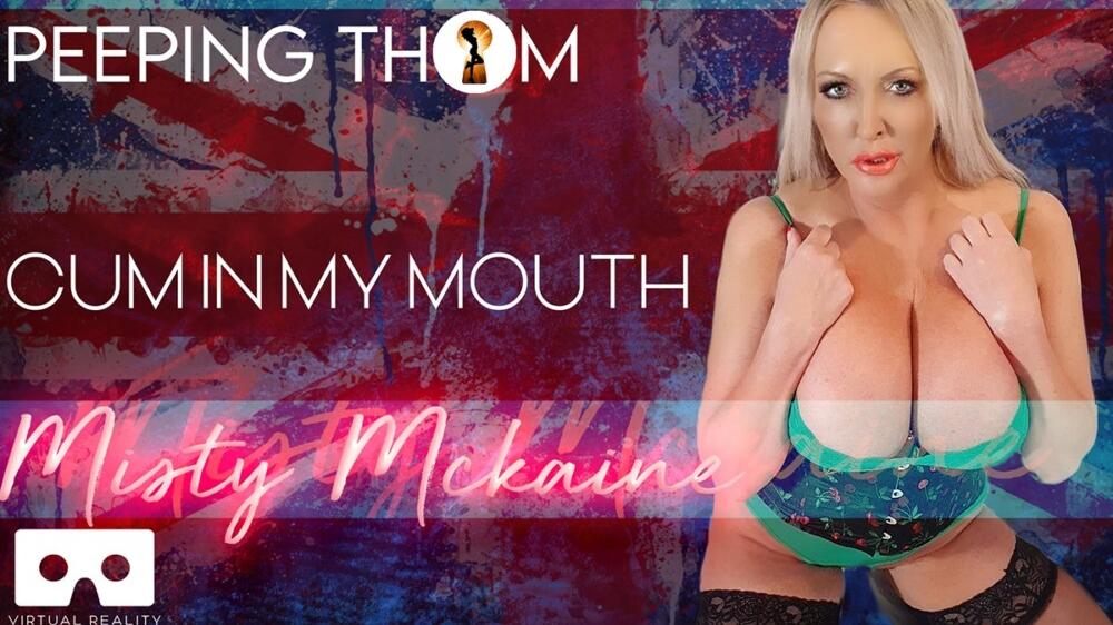 Misty Mckaine – Cum In My Pussy VR porn with %models_name% from Peeping Thom studio