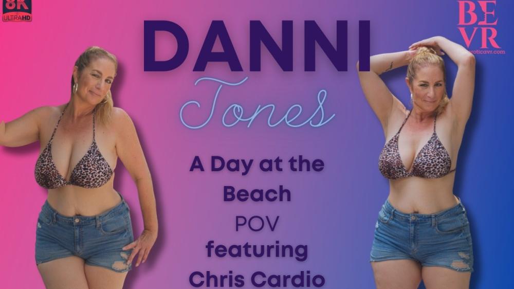 Danni Jones A Day At The Beach VR porn with %models_name% from Blush Erotica VR studio