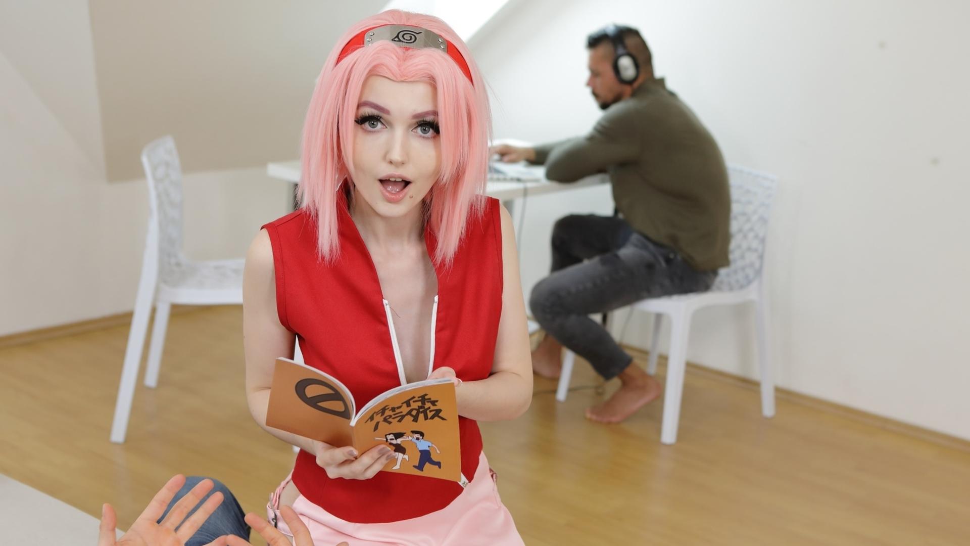 Sia Siberia dresses up for her video-gamer boyfriend VR porn with Sia Siberia from Virtual Taboo studio