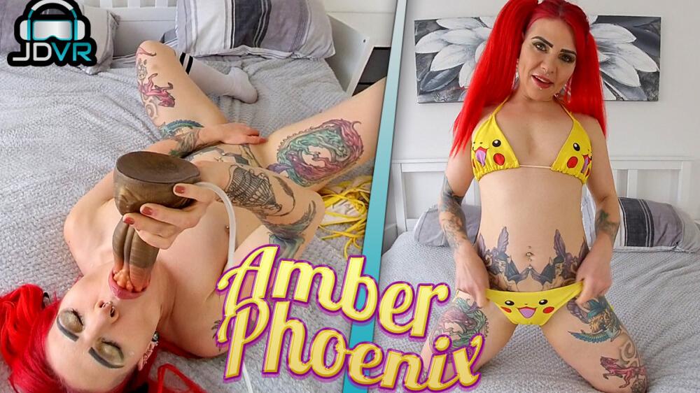 Amber Phoenix, Dragon Dildo VR porn with  from JimmyDraws