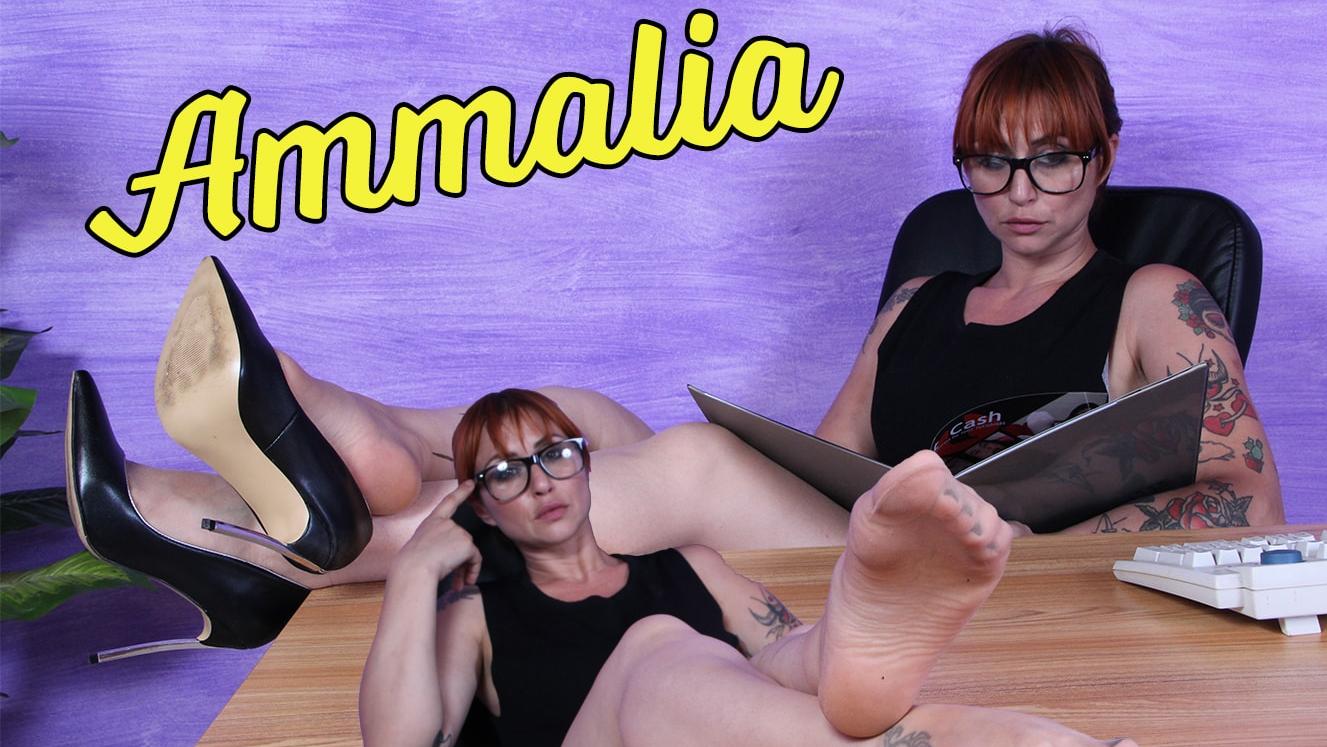 Enjoy my incredible feet VR porn with Ammalia from VRFootFetish studio