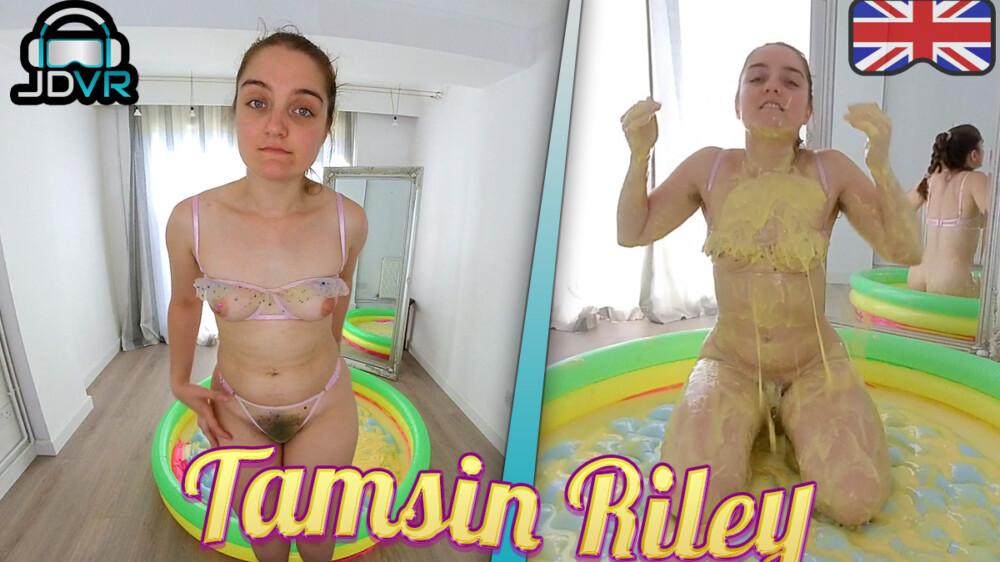 Tamsin, Messy Custard Madness VR porn with Alika Penagos from JimmyDraws