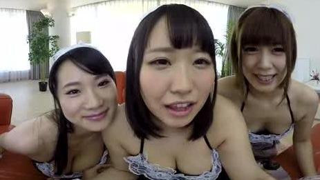 Three Young Japanese Girls Vs. Your Cock VR porn with  from AdultFestaVR