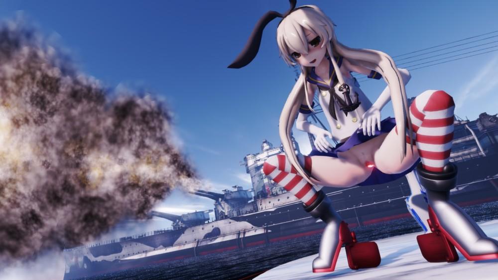 Kantai Collection – Shimakaze Live Fire Dildo (A XXX Parody) VR porn with %models_name% from Lewd FRAGGY studio