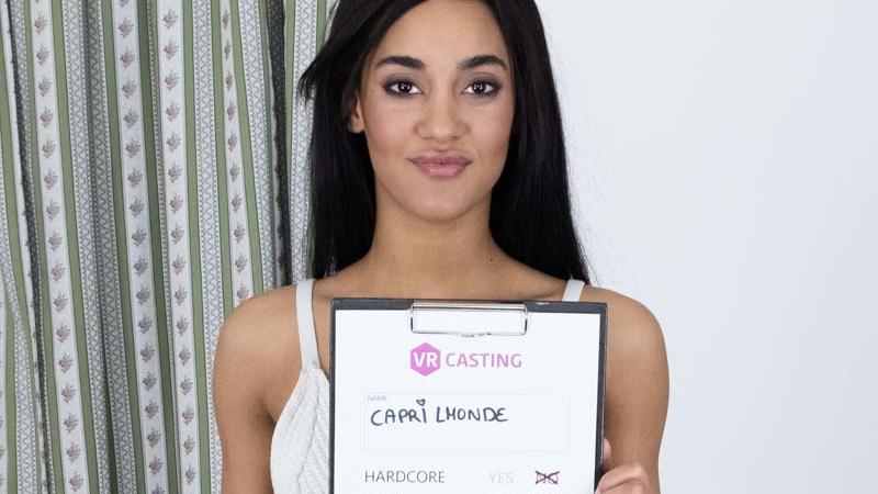 Capri Lmonde is everything you need to cum VR porn with Capri Lmonde from Czech VR Casting studio