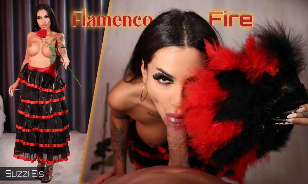 Flamenco Fire – Suzzi Eis VR porn with Suzzi Eis from VRoomed studio