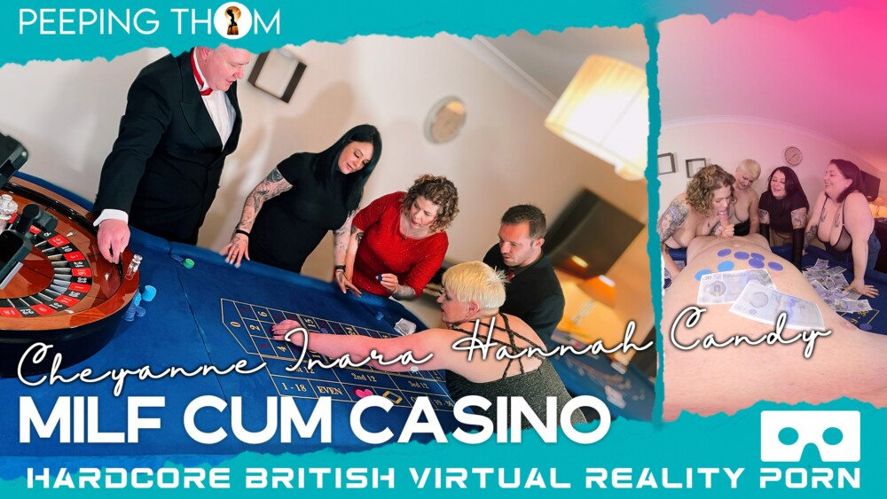 MILF Cum Casino VR porn video from Peeping Thom studio