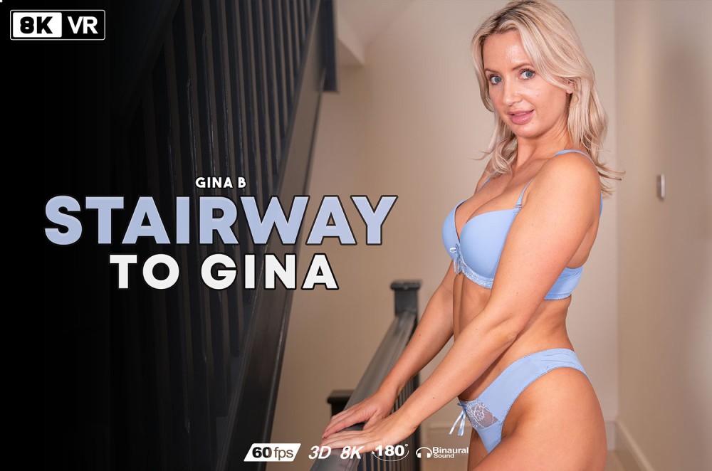 Stairway To Gina VR porn with Gina B from ZexyVR studio